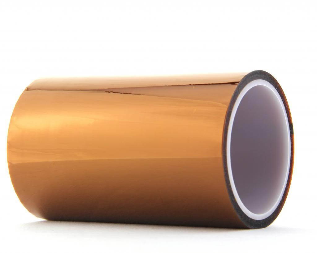 3DMakerWorld Kapton Tape for 3D Printer Platform 6" x 100'
