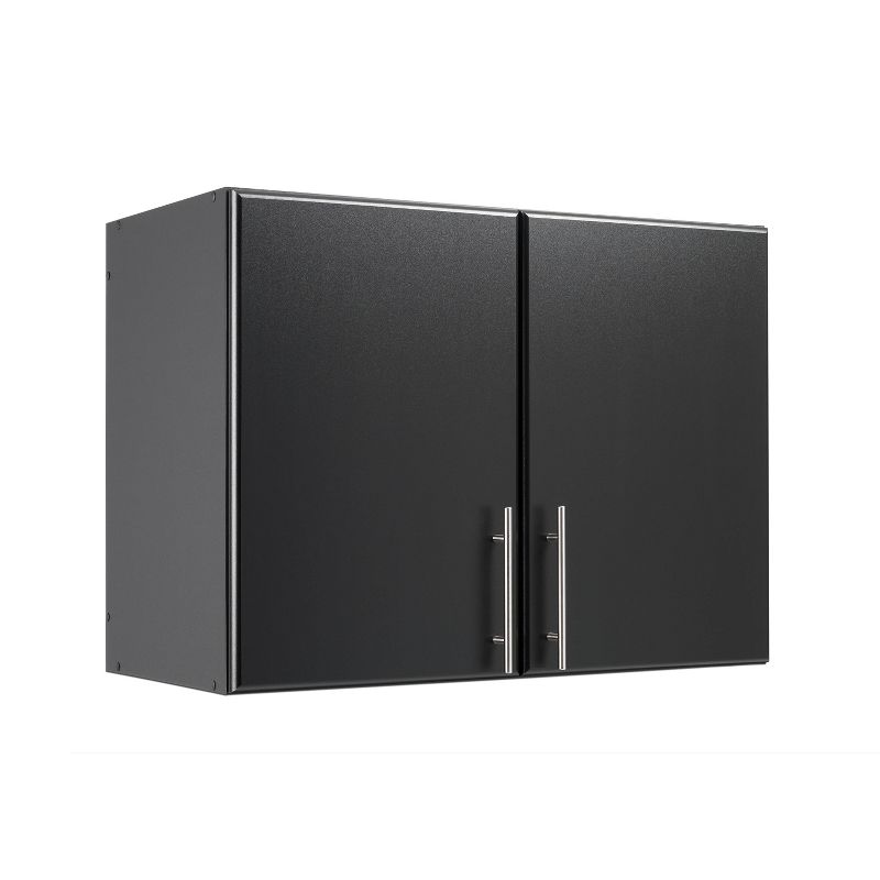 112" Elite with 9 Storage Cabinet Set Black - Prepac