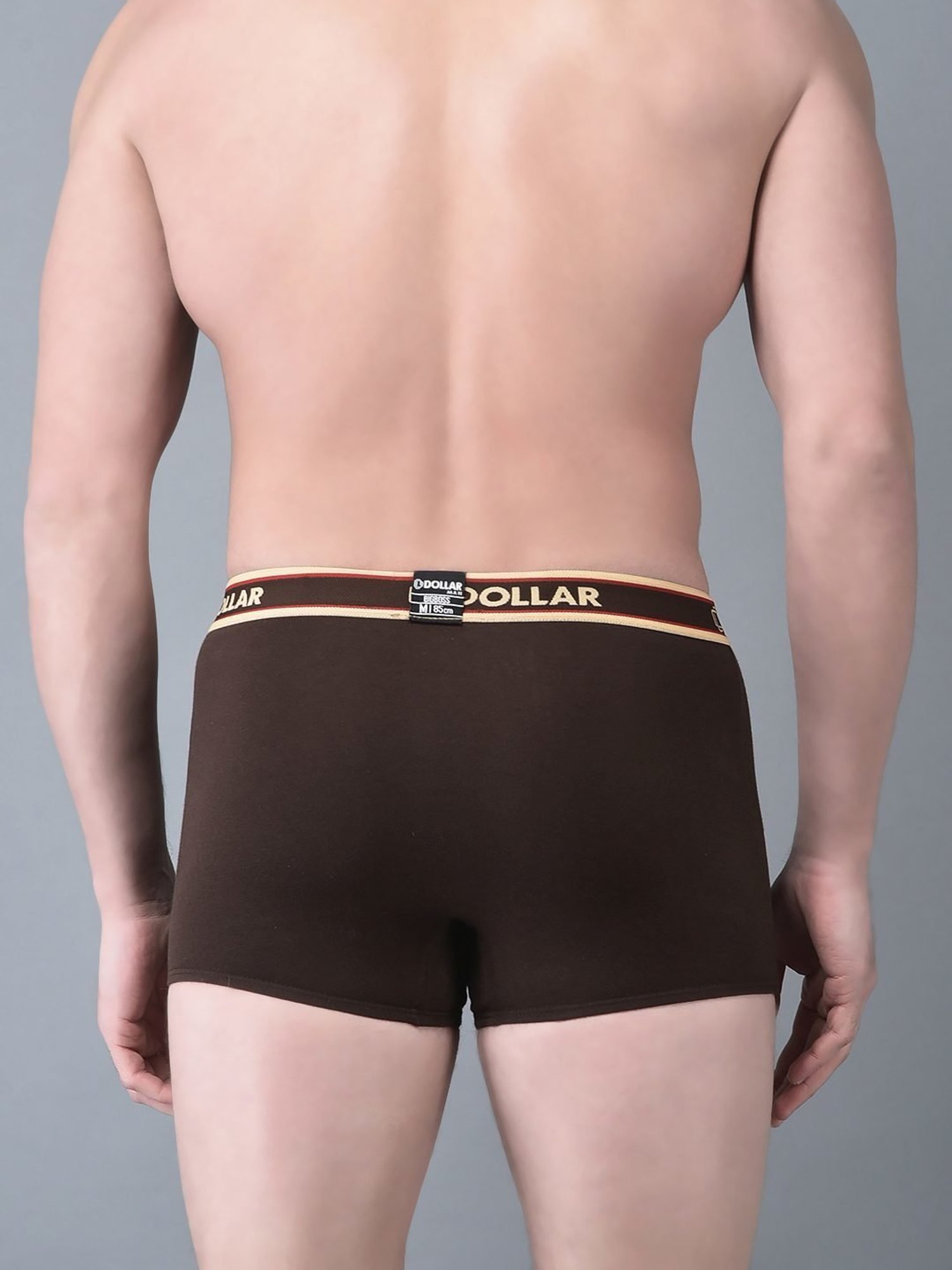 Dollar Bigboss Assorted Cotton Regular Fit Trunks - Pack Of 5