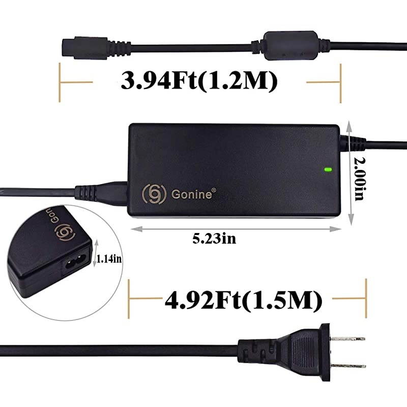 90W AC Universal Laptop Charger 15V 16V 185V 19V 195V 20V Power Adapter Supply for ASUS HP Dell Toshiba IBM Lenovo Acer Samsung Sony Fujitsu Gateway Notebook Ultrabook with 16 DC Jack