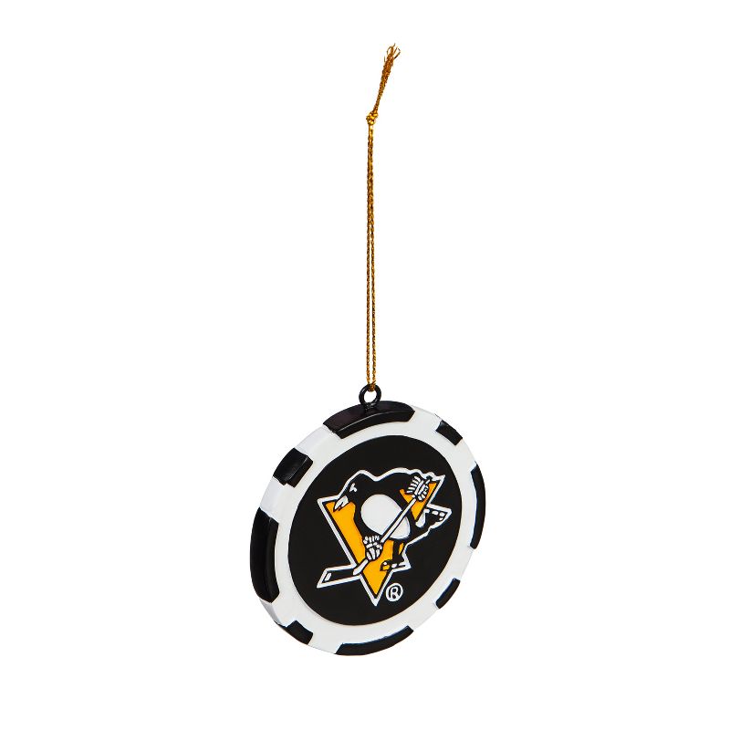 Evergreen Pittsburgh Penguins, Game Chip Ornament