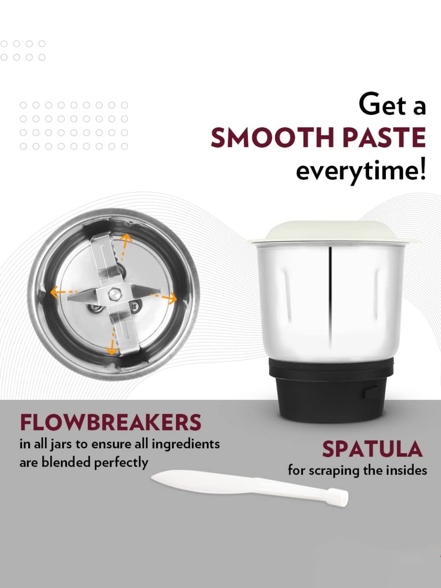 BLACK+DECKER BXCJ0101IN Citrus Juicer 30 Watt 1L (White)