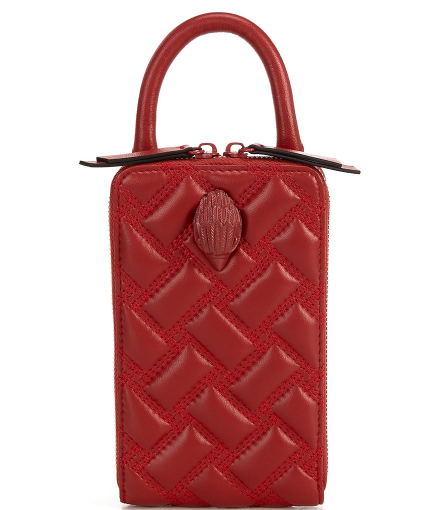 Kurt Geiger London Kensington Tall Drench Quilted North South Crossbody Bag