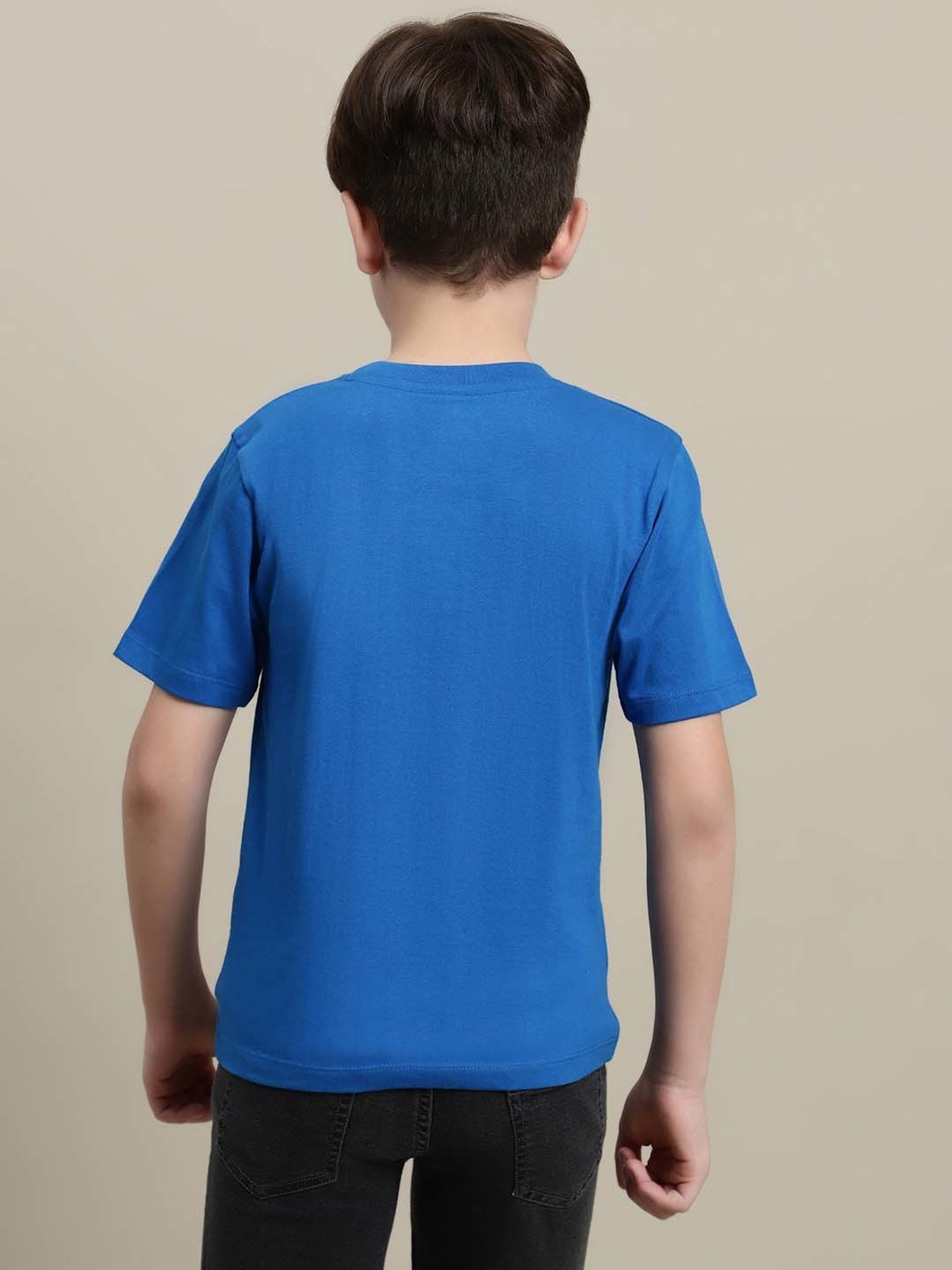 Kidsville Multicolor Cotton Printed T-Shirt (Pack of 3)