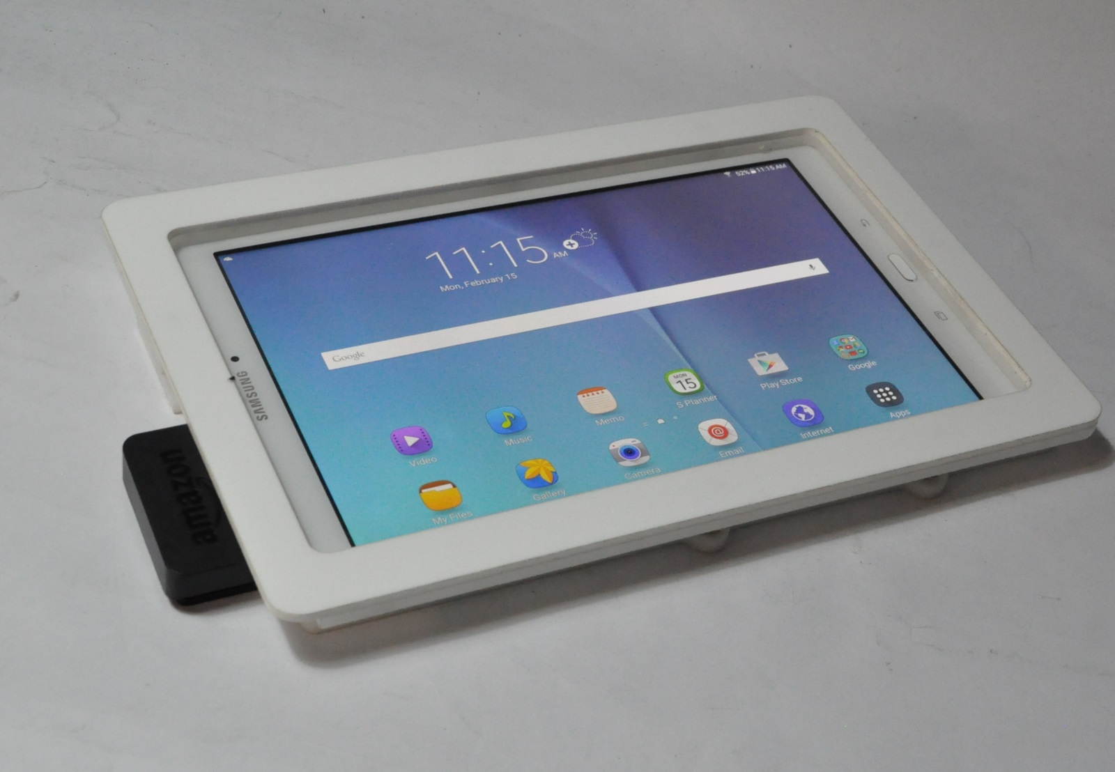 Samsung Galaxy TAB A 9.7 Security Anti-Theft Acrylic Enclosure with Wall Mounting Kit for Kiosk, POS, Show, Store Display