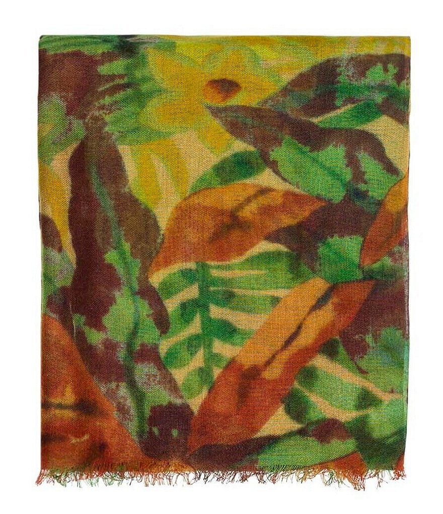 Echo Hammered Silk Oblong Scarf