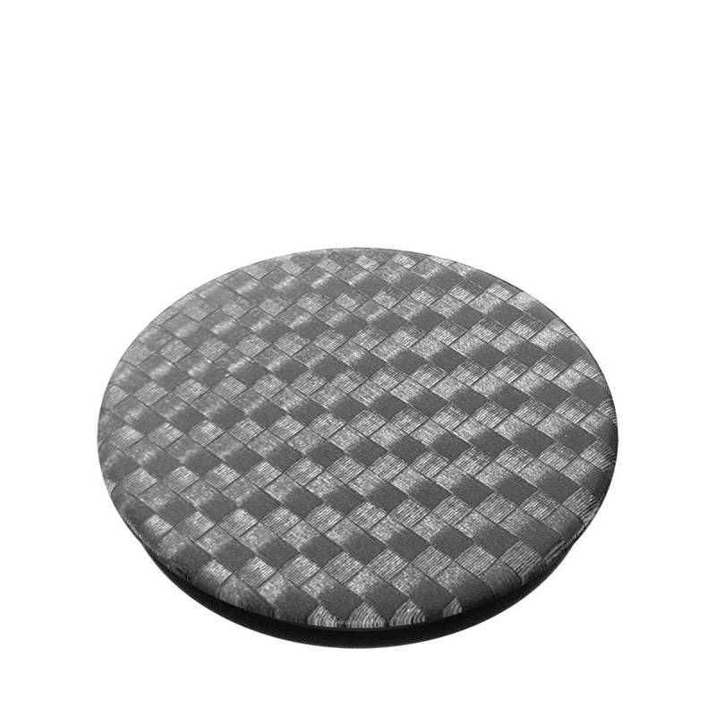 PopSockets PopGrip Cell Phone Grip & Stand - Carbonite Weave
