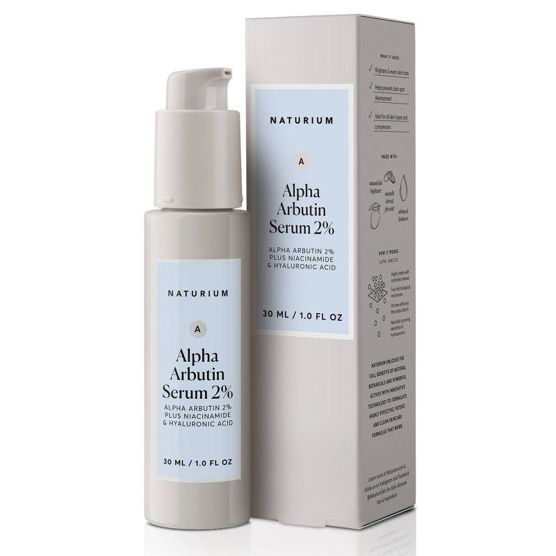 Naturium Alpha Arbutin Serum 2% - 1 fl oz