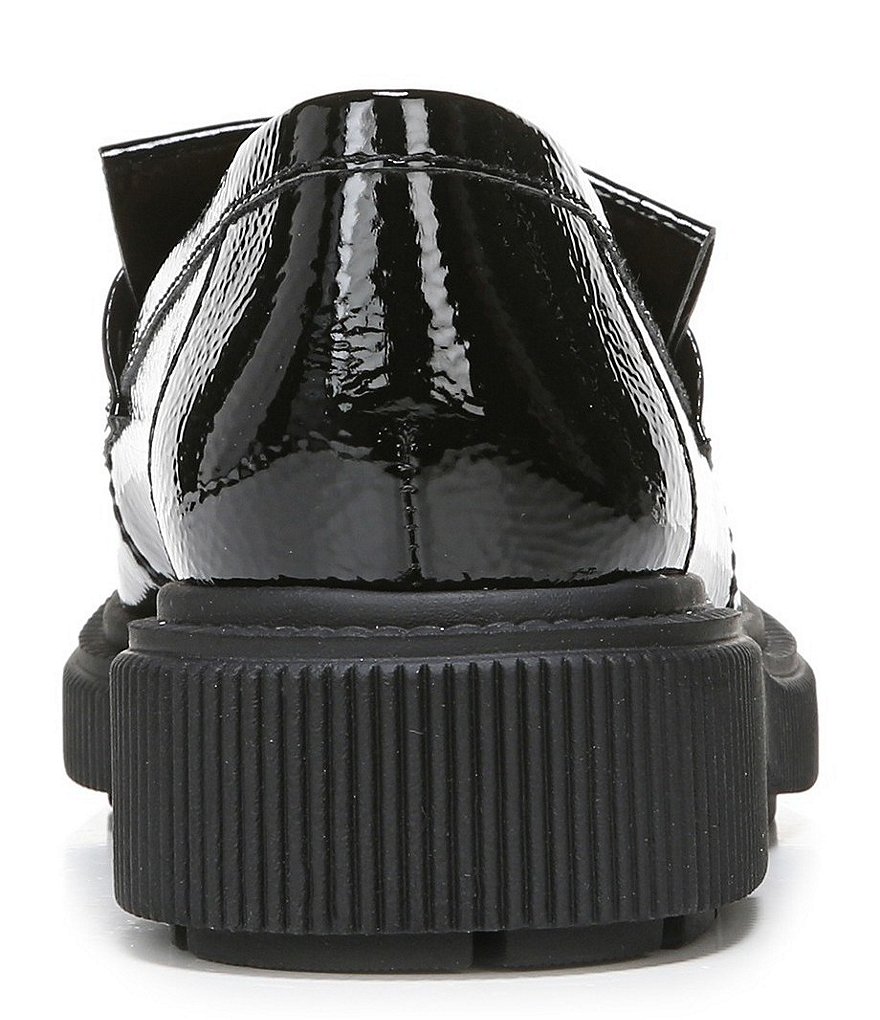 Franco Sarto Jack Kiltie Fringe Tassel Patent Loafers