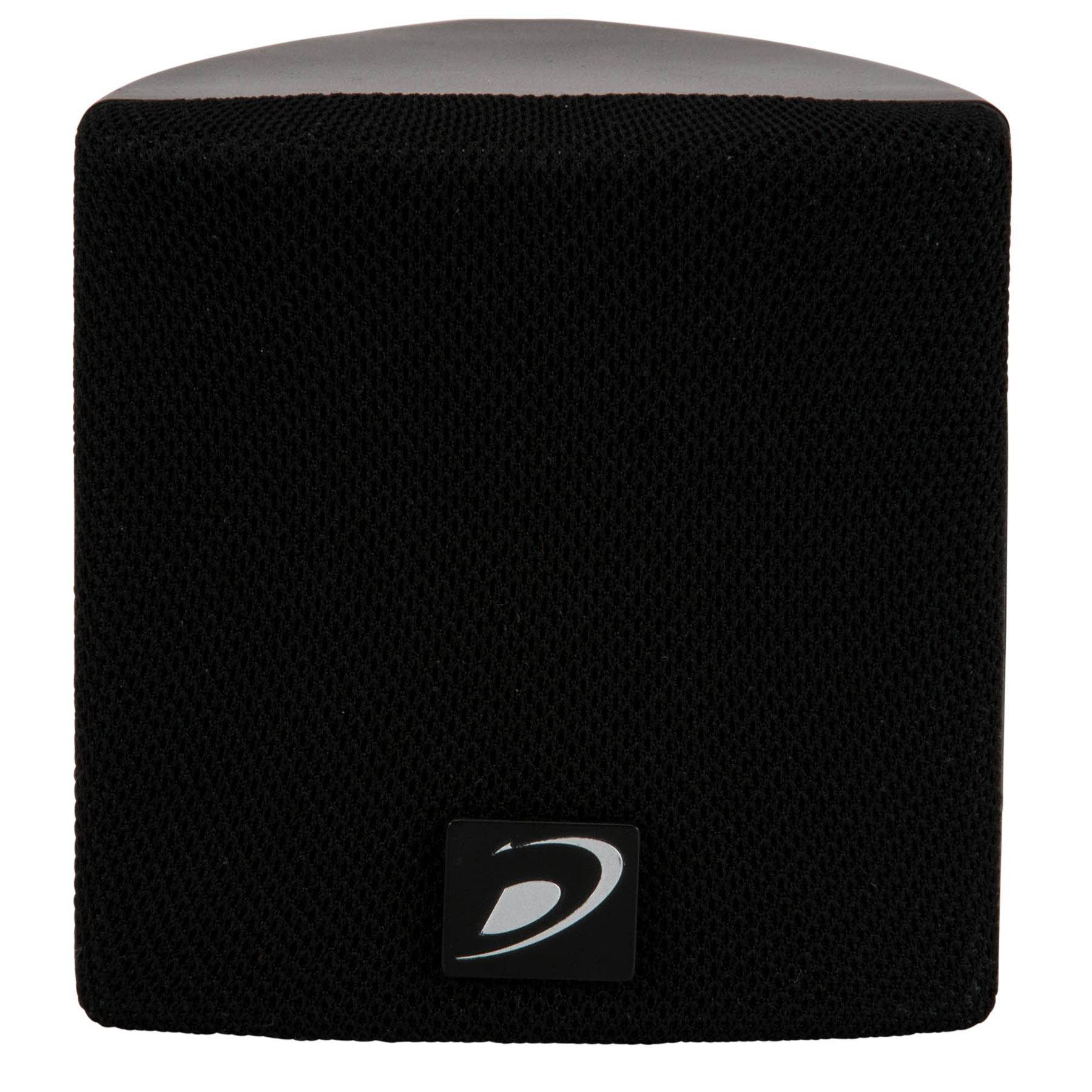 Dayton Audio SAT3B 3" Cube Speaker Pair Black 300-675