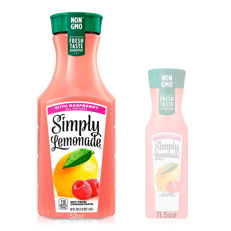 Simply Lemonade with Raspberry Juice - 52 fl oz