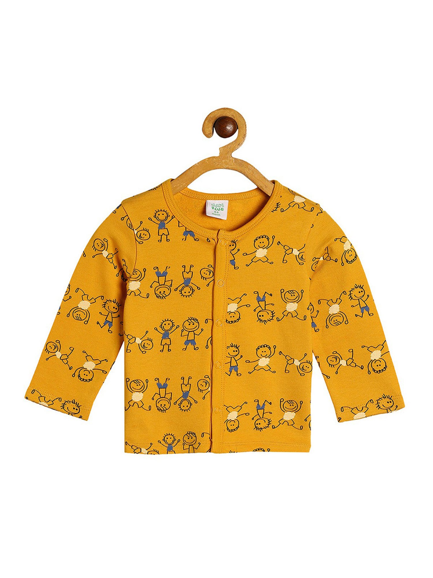 Pantaloons Baby White Cotton Printed Shirt