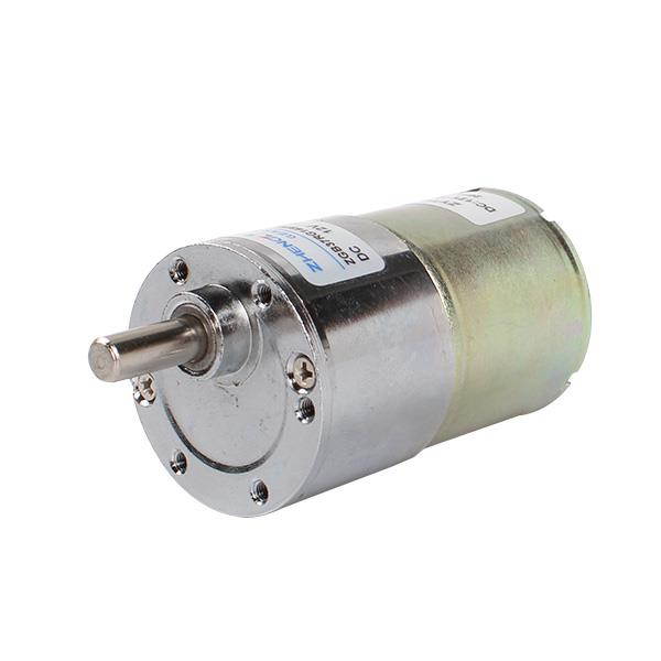 Diameter 37mm 12V DC 30 RPM Gear-Box Speed control Electric Motor Low noise