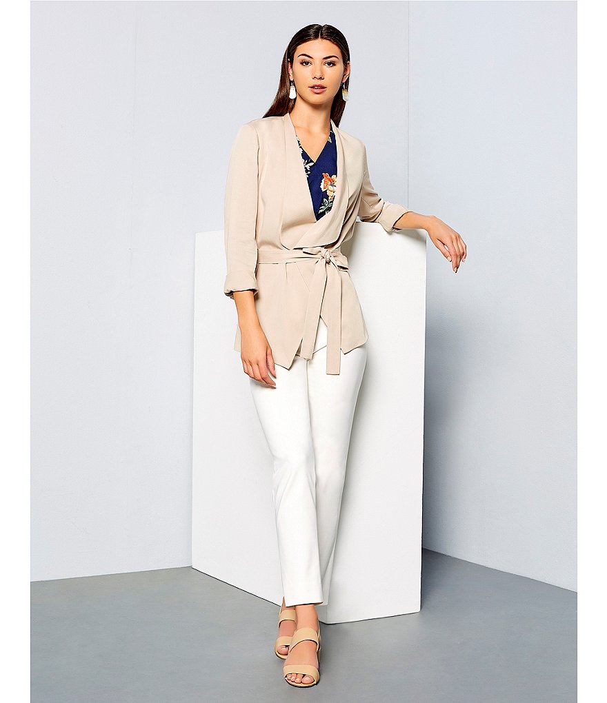 Alex Marie Calina Leather Block Heel Sandals