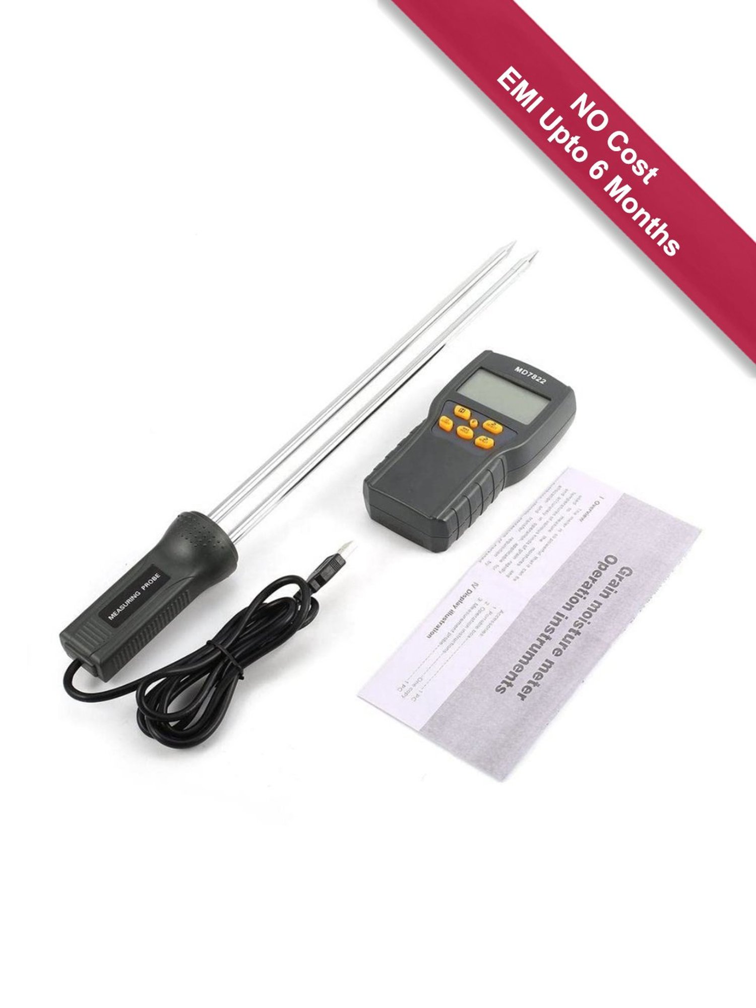 MCP Digital Grain Moisture Meter (Black)