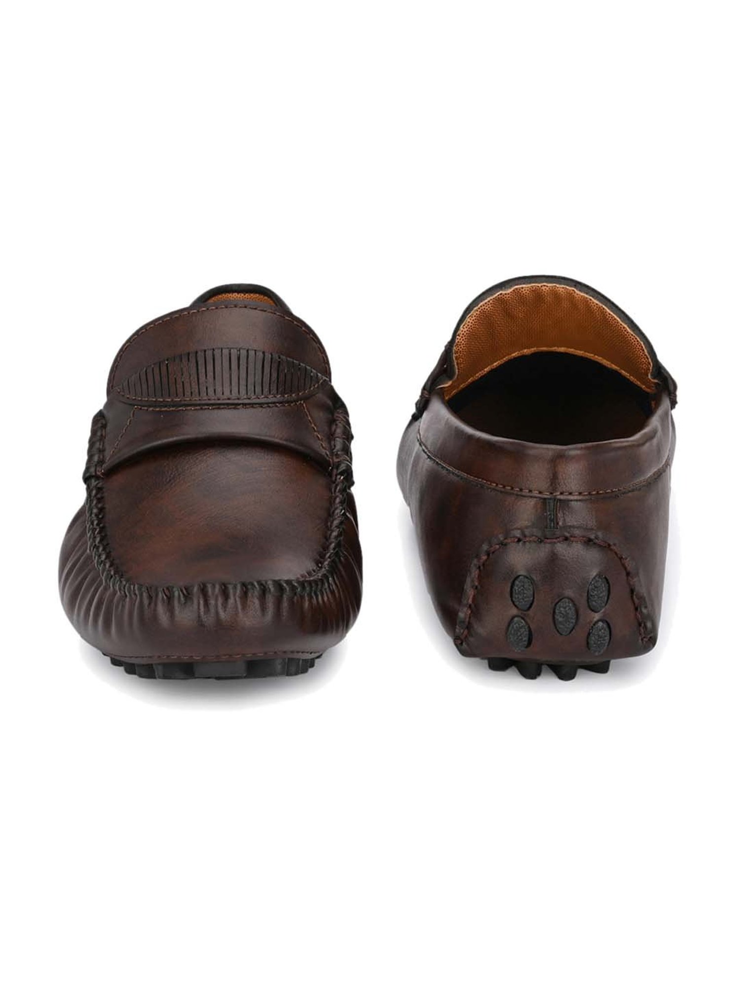 Prolific Men's Brown Casual Loafers