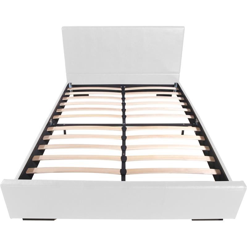 Abbey White King Bed in White - Camden Isle