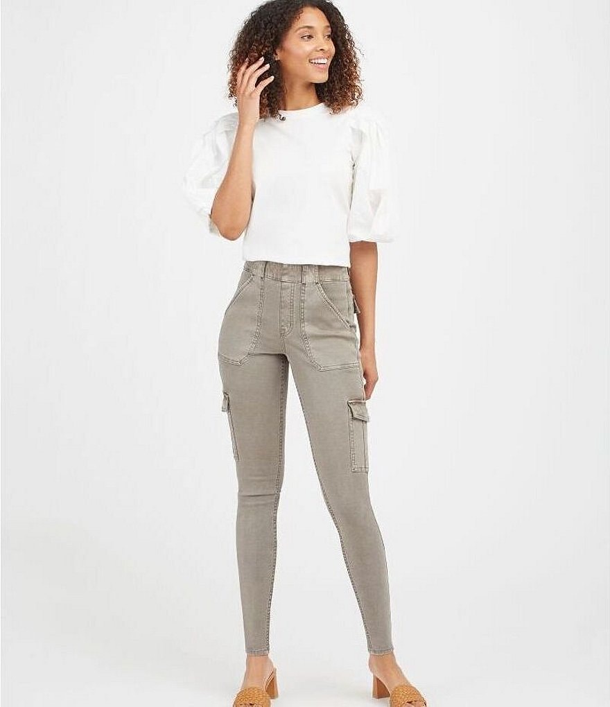 Spanx Stretch Twill Ankle Cargo Pant