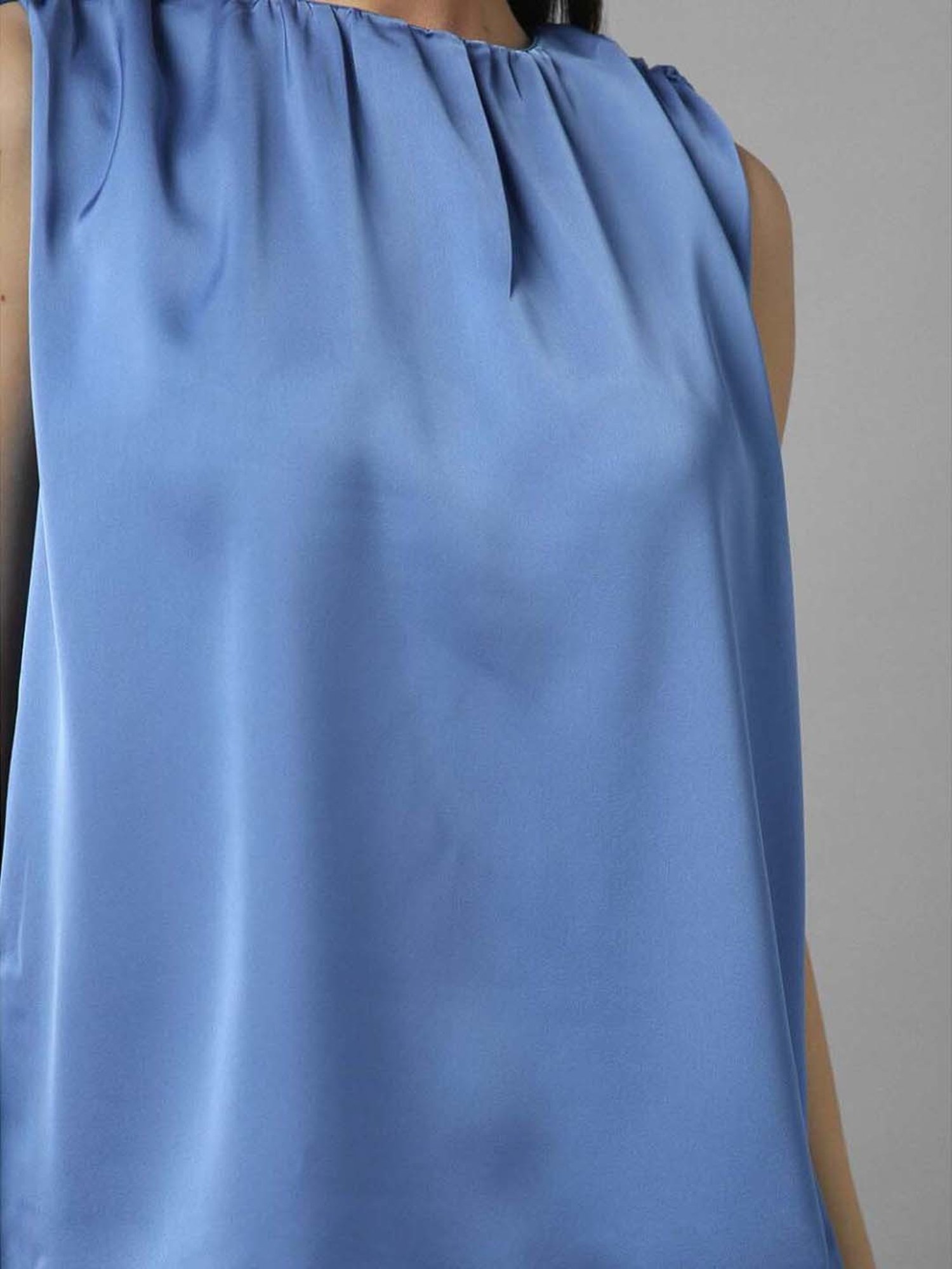 Allen Solly Blue Regular Fit Top