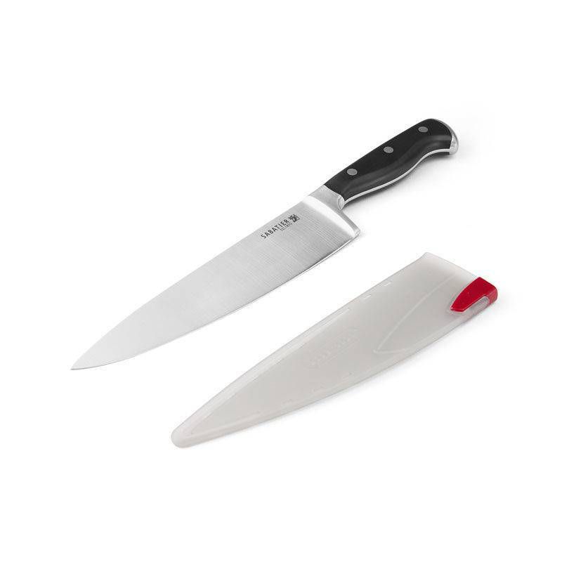 Sabatier Triple Rivet Edgekeeper 8" Chef Knife with Sleeve