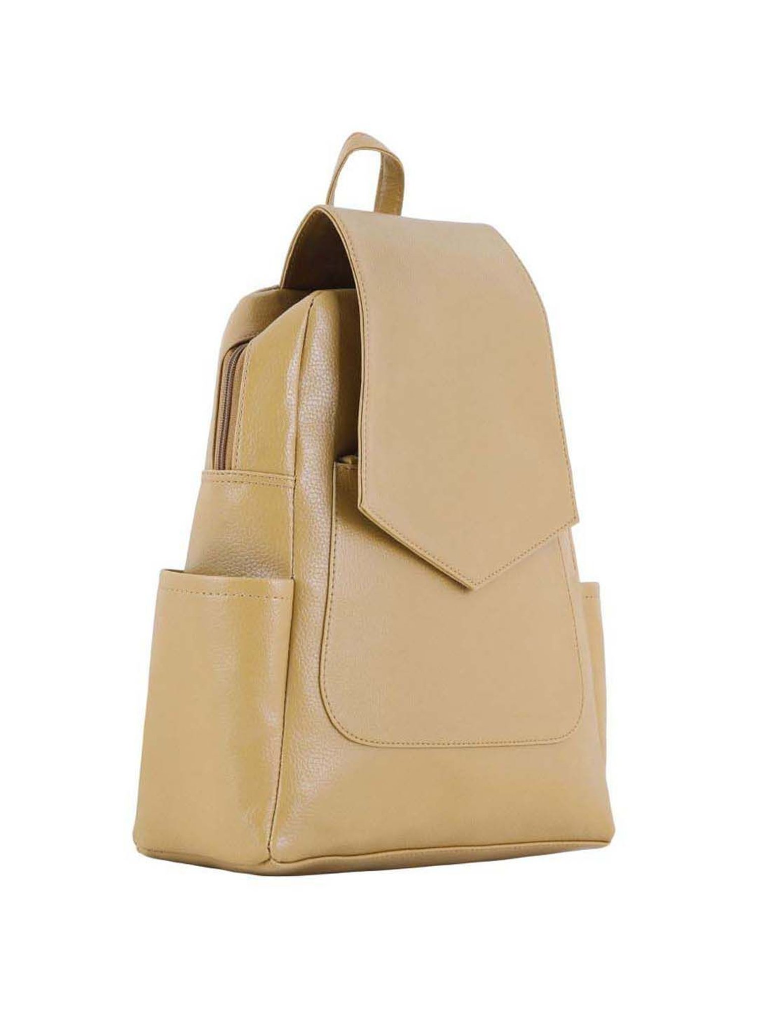 Toteteca Yellow Solid Large Laptop Backpack