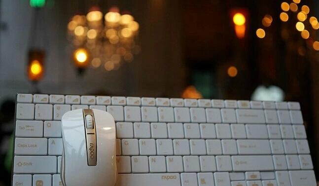 Rapoo 9160 Wireless Optical Combo Keyboard and Mouse Kit 1000 DPI