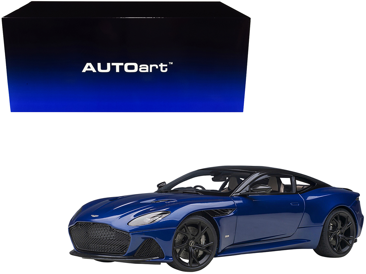 Aston Martin Valkyrie Maximum Orange with Black Top 1/18 Model Car by Top Speed