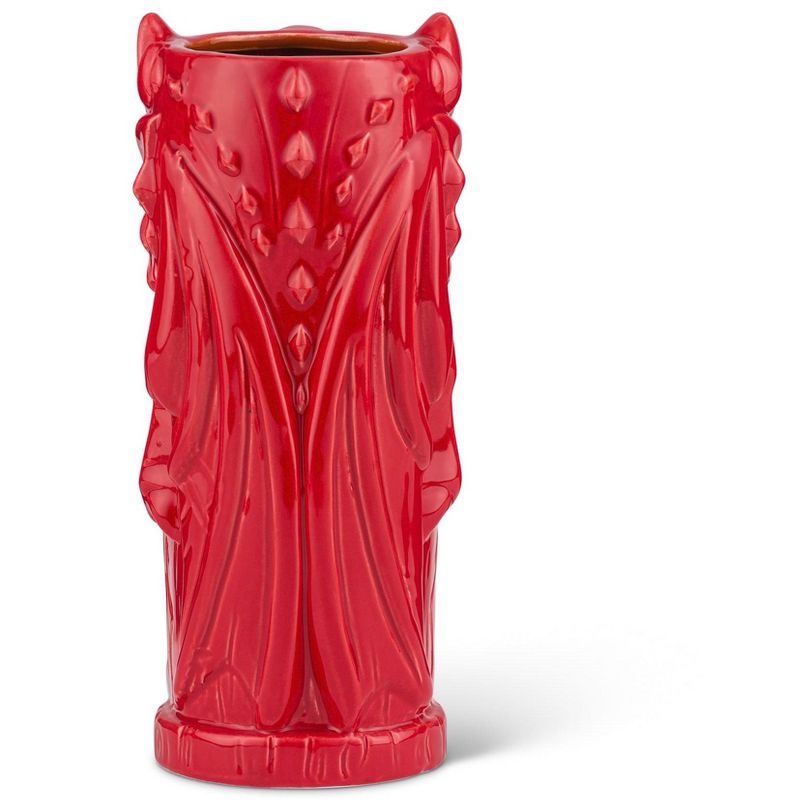 Beeline Creative Geeki Tikis Red Dragon Fantasy Mug | Ceramic Tiki Style Cup | Holds 17 Ounces