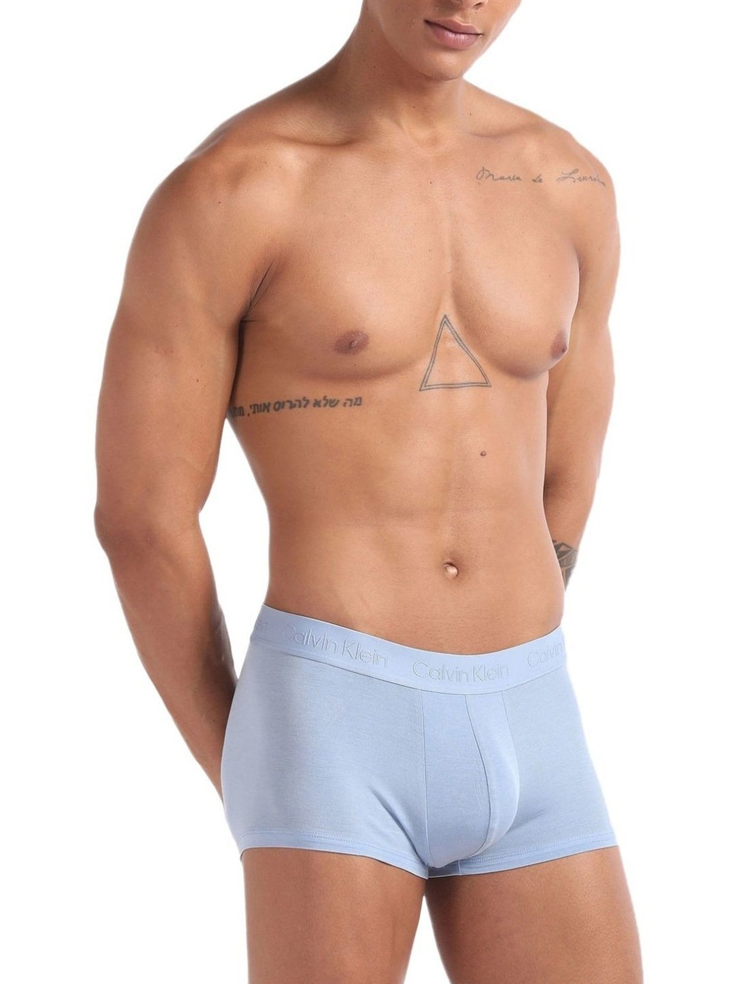 Calvin Klein Jeans Sleek Grey Regular Fit Trunks