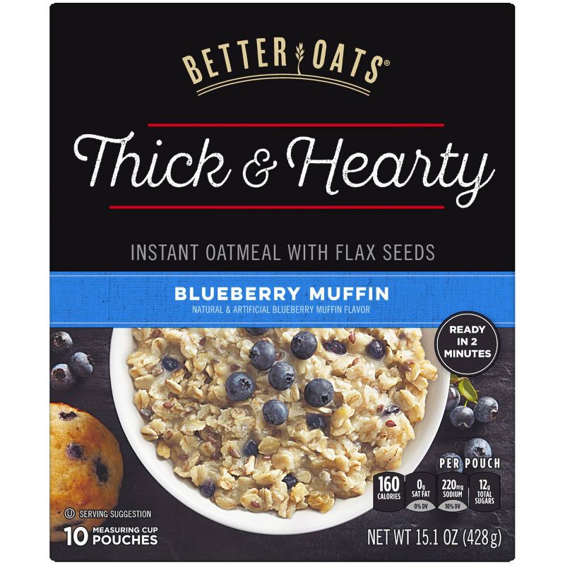 Better Oats Blueberry Muffin - 15.1oz