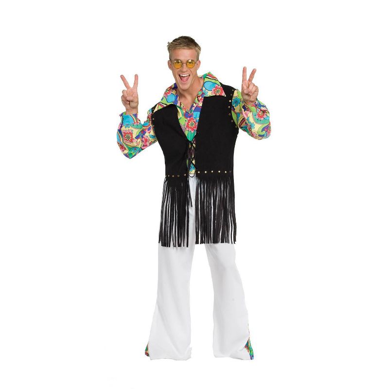 Adult 60's Dude Outta Sight Halloween Costume One Size