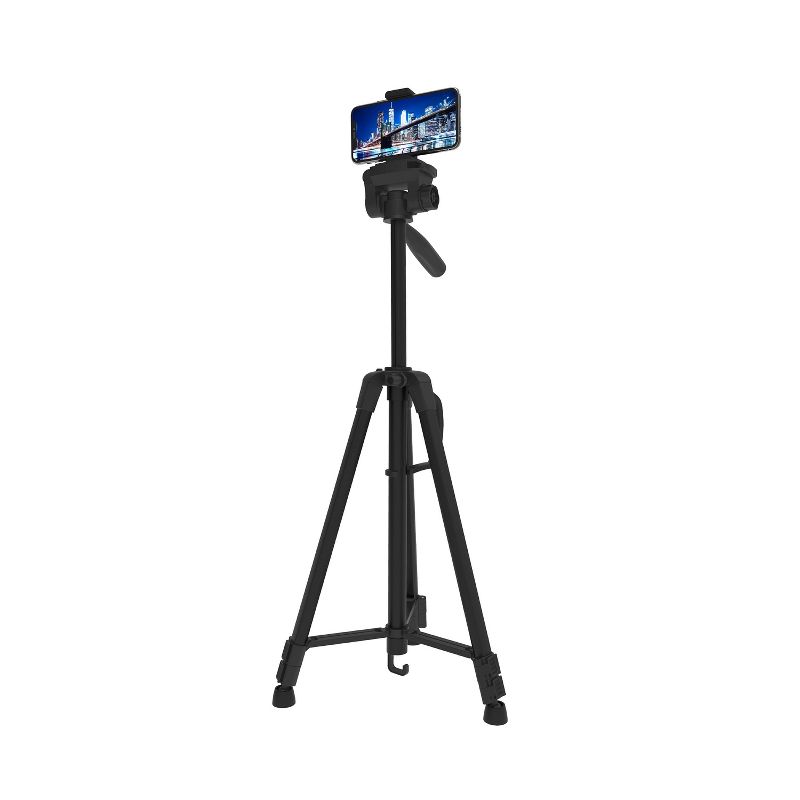 Tzumi ONAIR Pro Stand Lightweight 57" Aluminum Tripod - Black