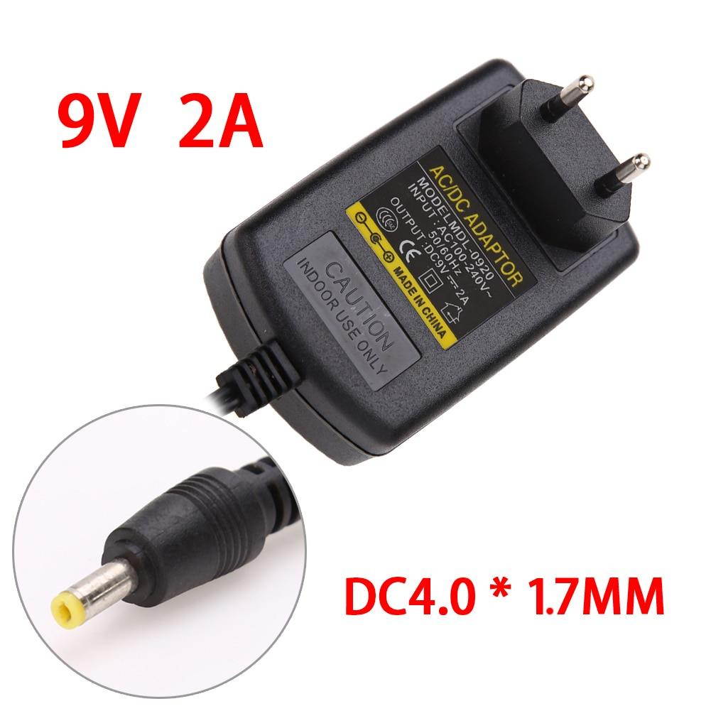 Overload Protection AC to DC 4.0mmx1.7mm 9V 2A Switching Power Supply Adapter