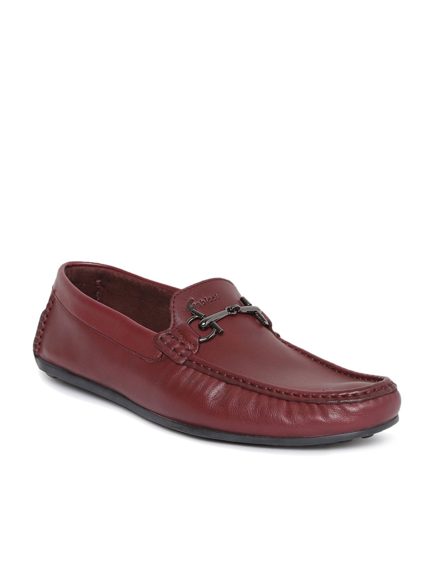 Gabicci Men's Harrow G Burgundy Casual Loafers