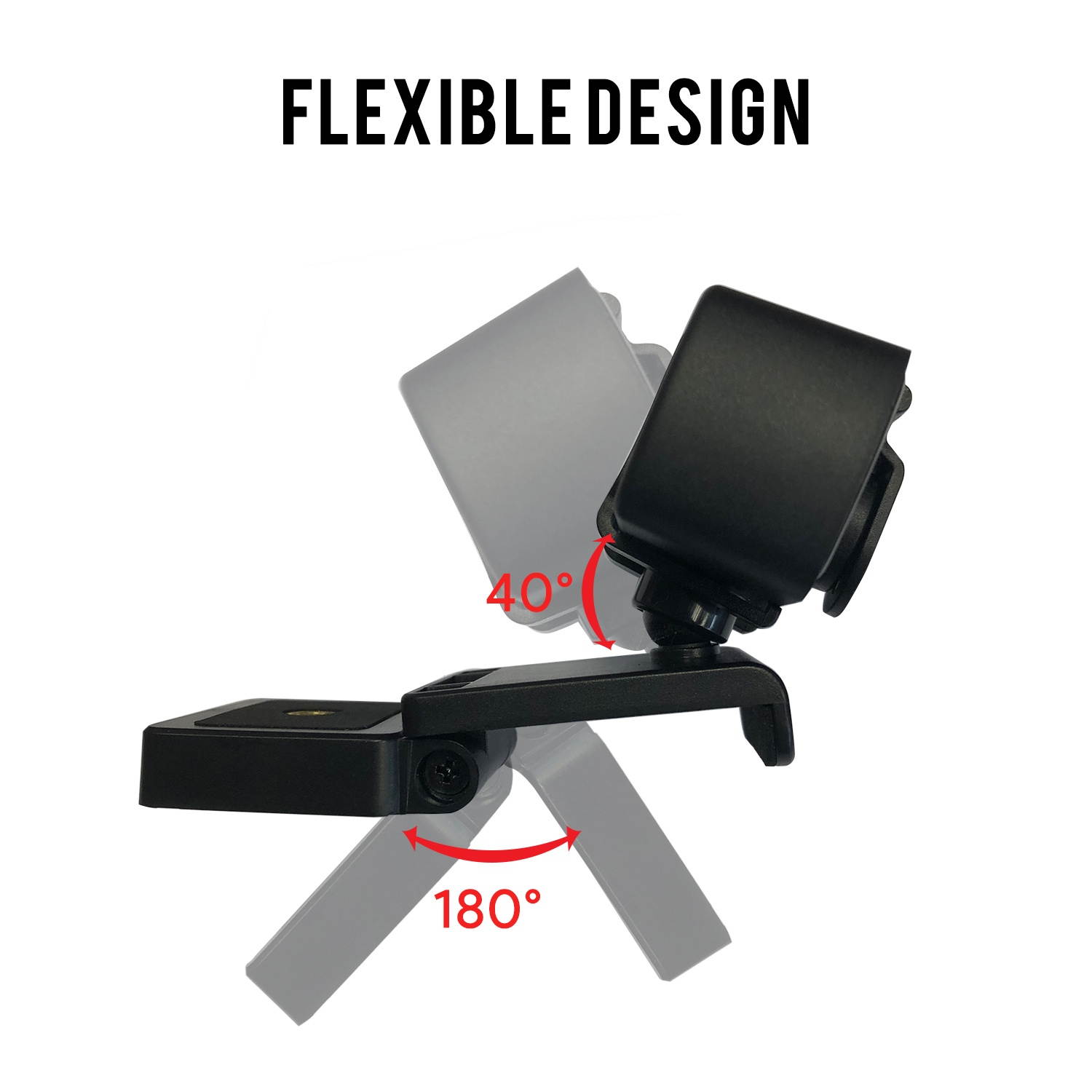 Dartwood 2K QHD USB Webcam with Built-in Microphone and Lens Cover - Ideal for Conferences and Presentations