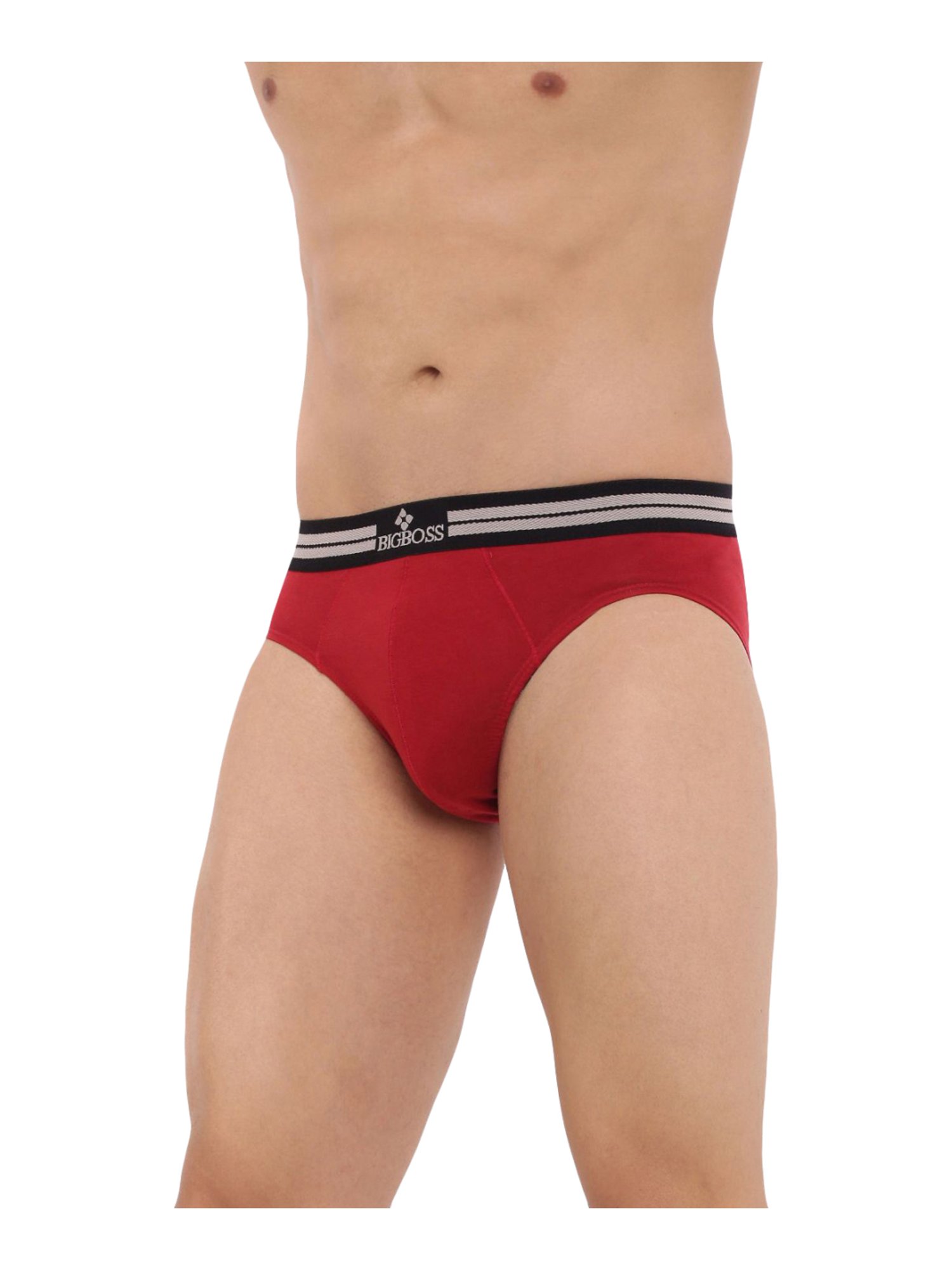 Dollar Bigboss Assorted Color Cotton J-Class Grando Briefs (Pack Of 4)