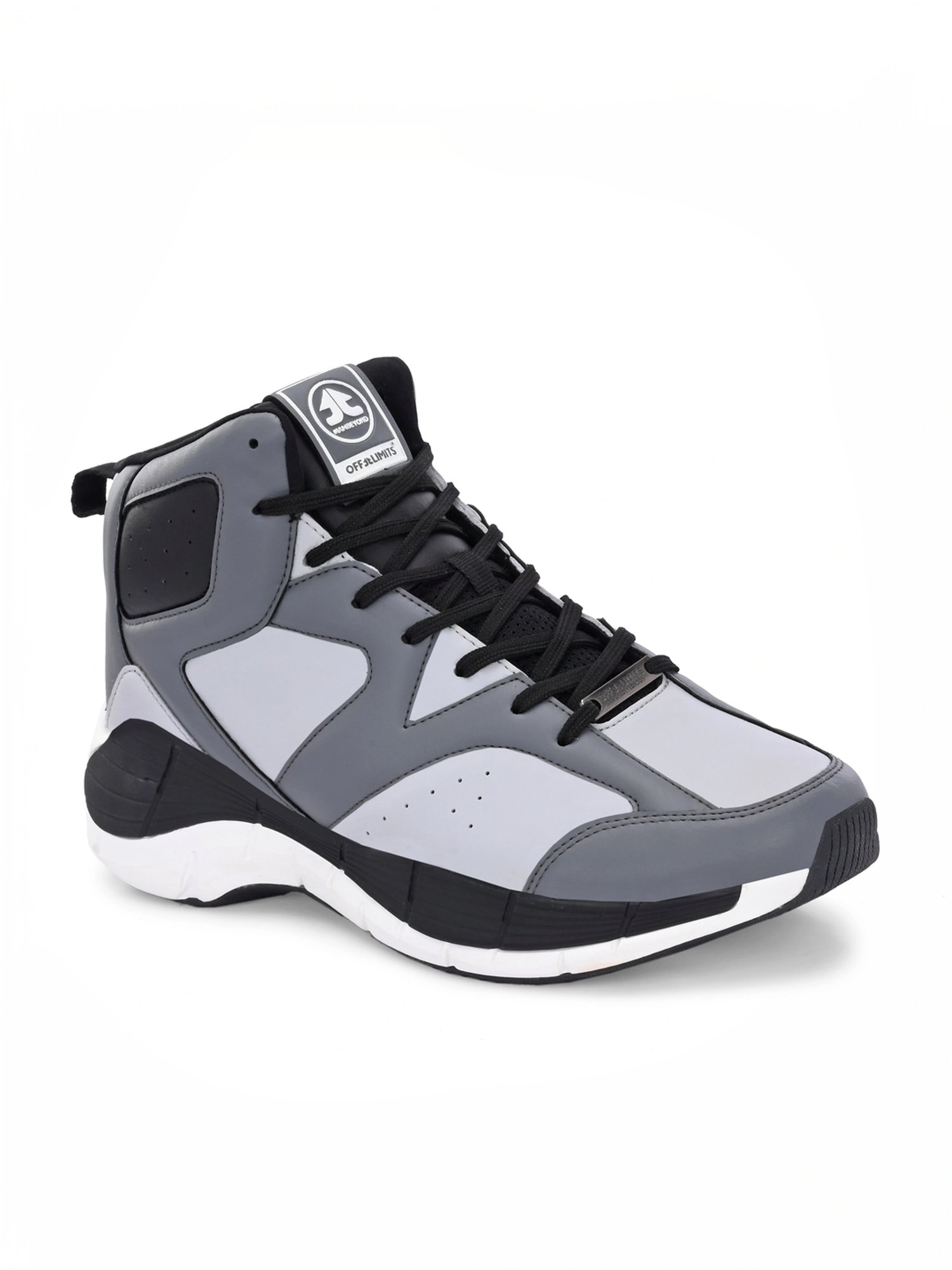 Off Limits Men's RIDER Grey Basketball Shoes