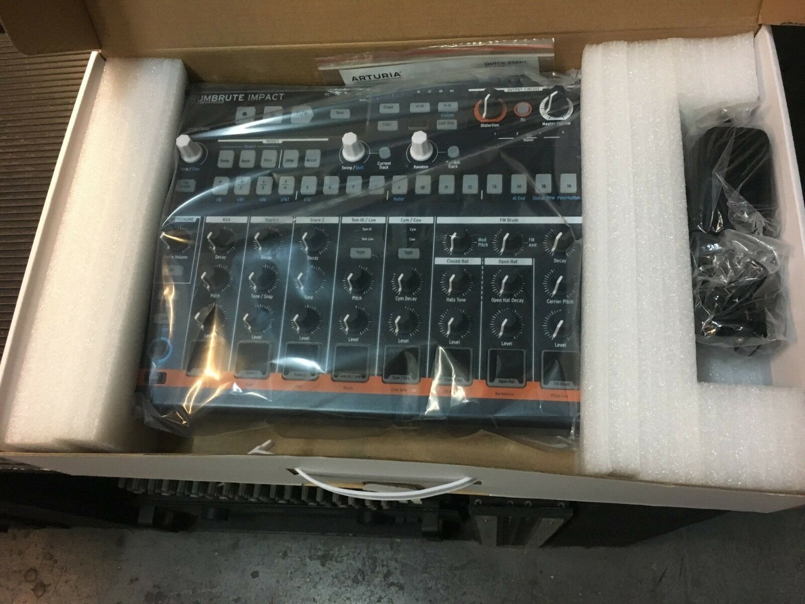 Arturia DrumBrute Impact Analog Drum Machine New //ARMENS