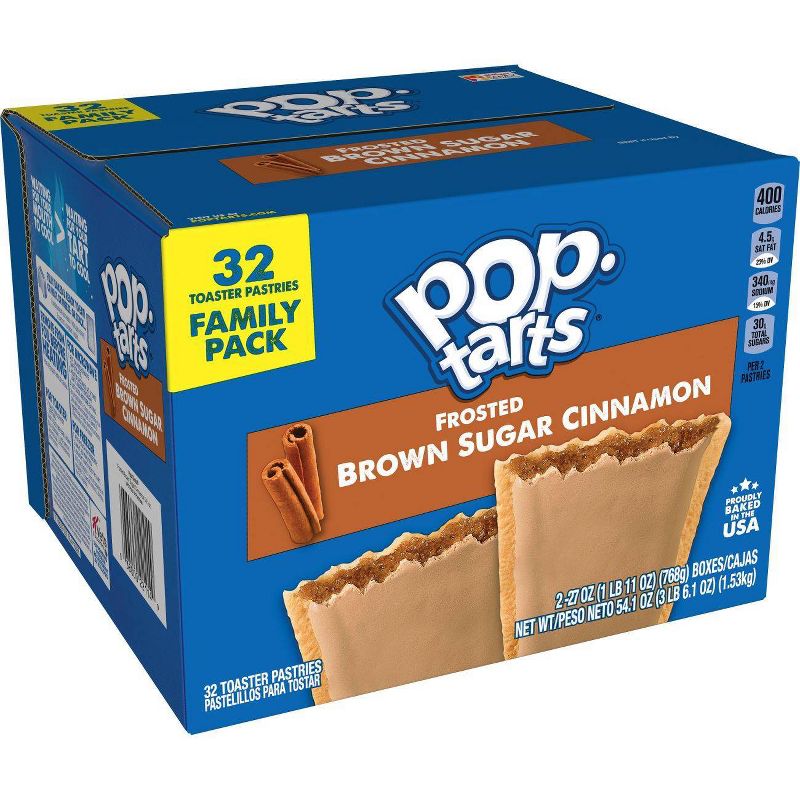 Pop Tarts Brown Sugar Cinnamon - 32ct/54.1oz - Kellogg's