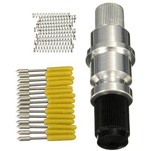 WCHAOEN Graphtec CB09 Blade Holder with 15pcs Vinyl Cutter Plotter Cutting Blades 30 Degree Accessories Tool