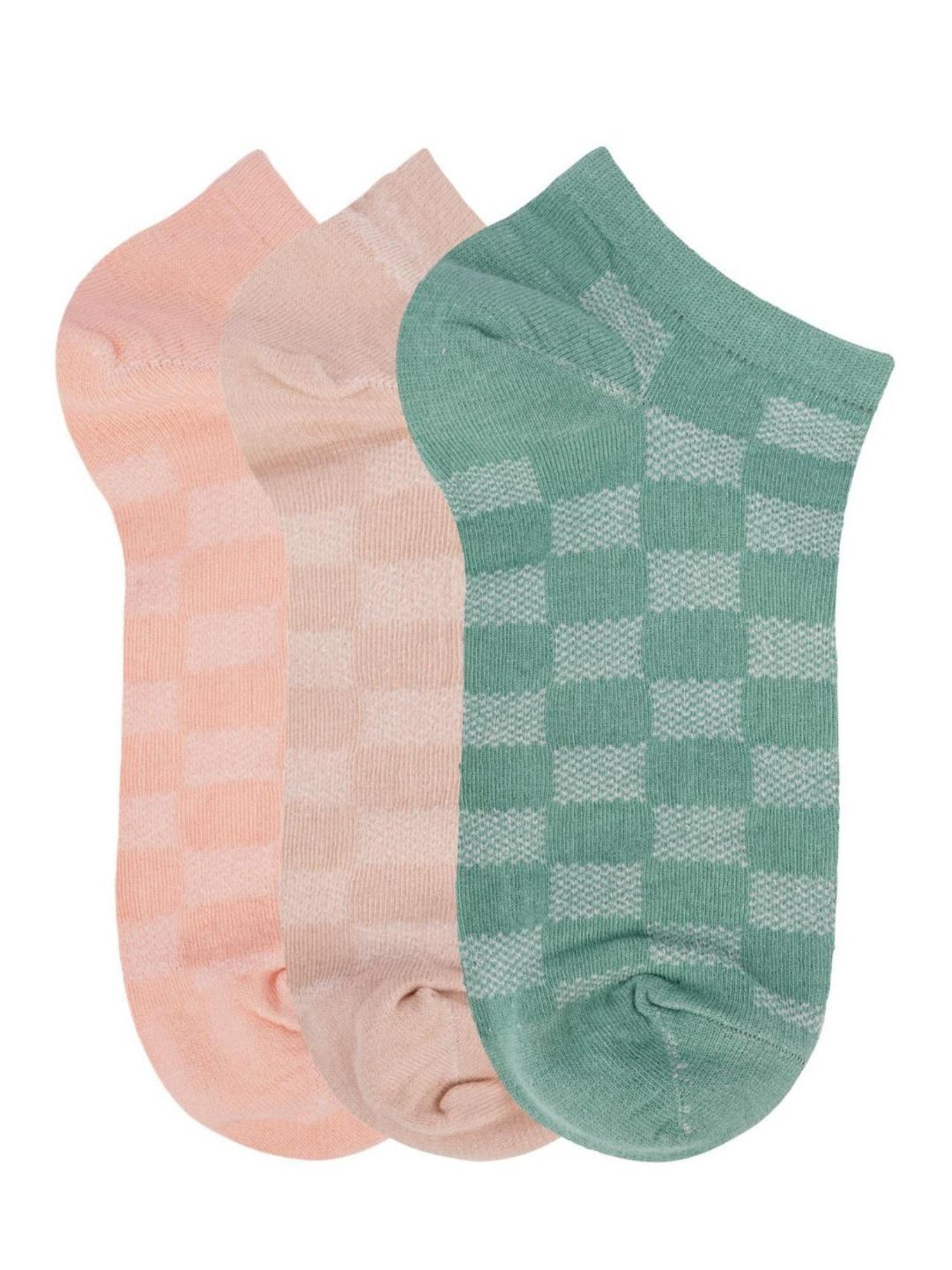 NEXT 2 SKIN Multicolor Printed Socks (Pack of 3)