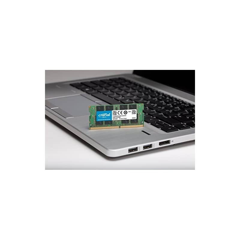 8GB Single DDR4 2400 MTS PC419200 SR x8 SODIMM 260Pin Memory CT8G4SFS824A