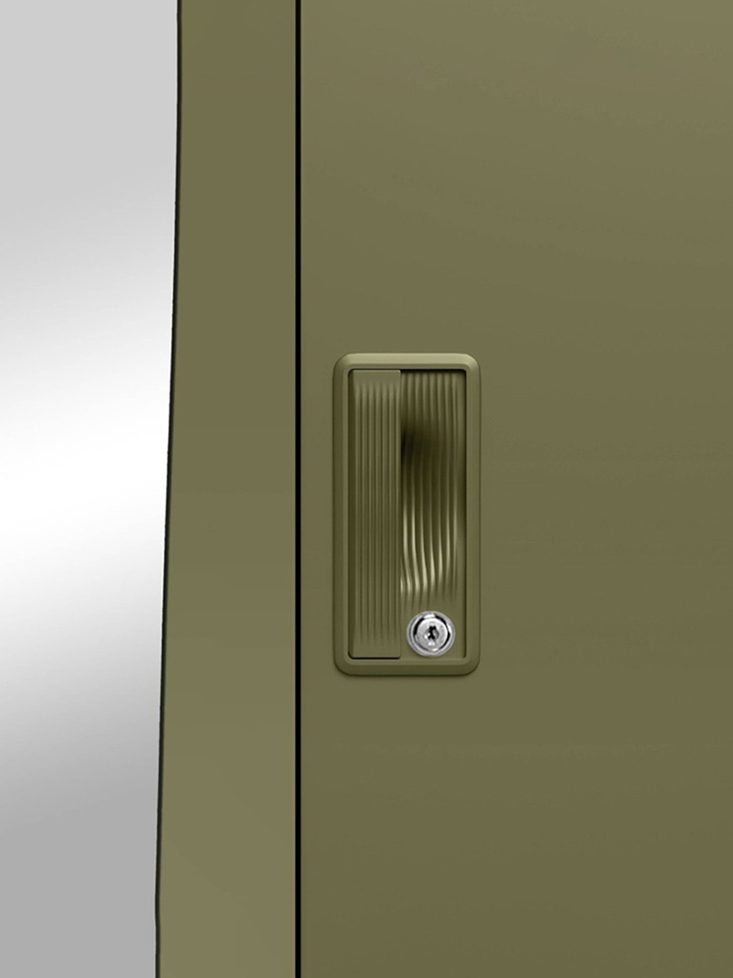 Godrej Interio Ewa Brown Engineered Wood 4 Door Wardrobe