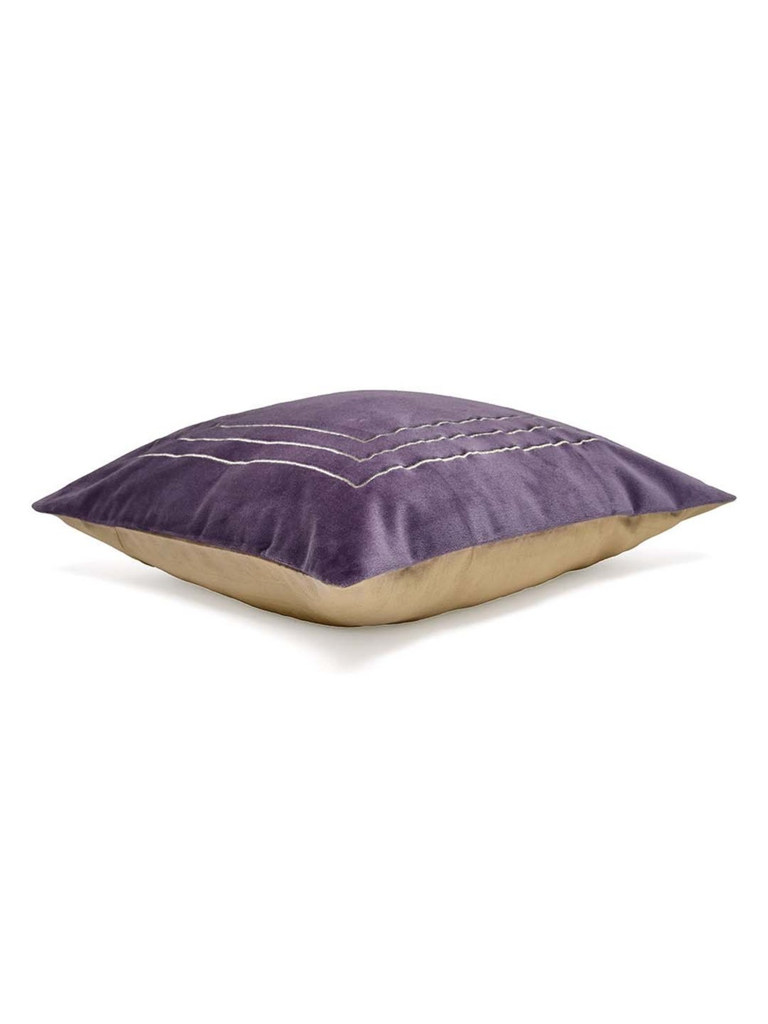 @home Nilkamal Lavender Cotton Cushion Covers - Set of 2