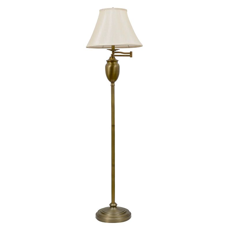 Franklin Iron Works Gentry Oil-Rubbed Bronze Downbridge Arc Floor Lamp
