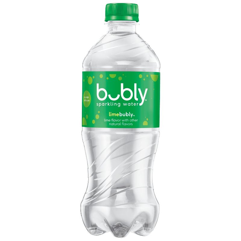 bubly Lime Enhanced Water - 20 fl oz Bottle