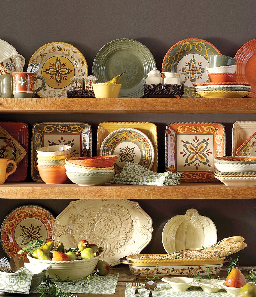 Artimino Tuscan Countryside Rope Stoneware Mug