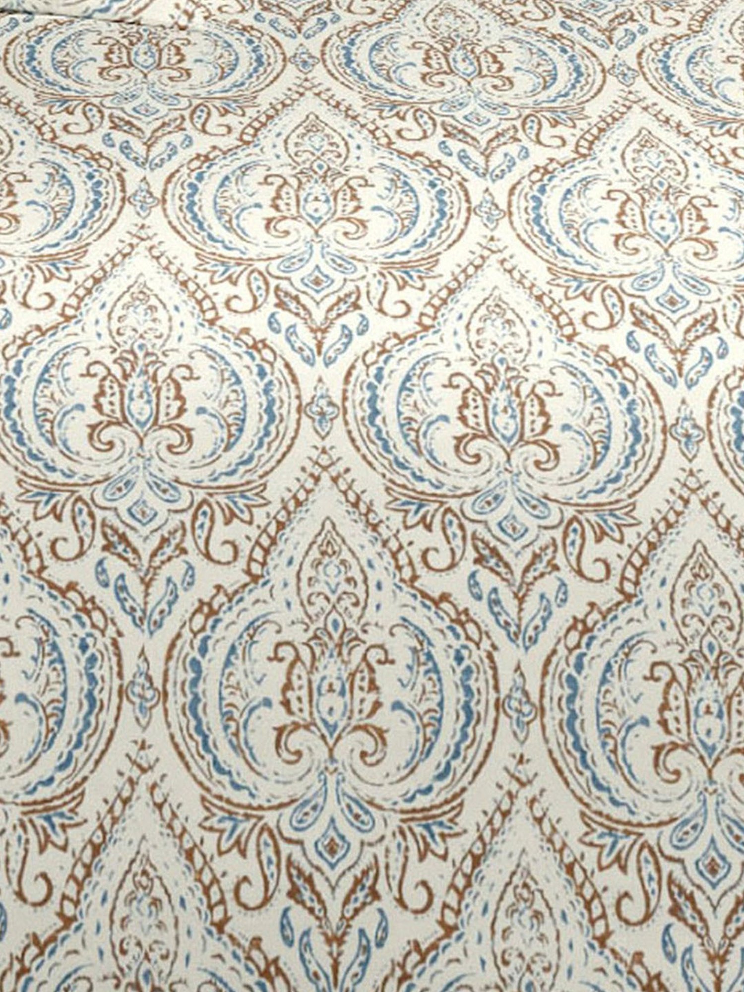 Ariana Milan Abstract Brown 210 TC Cotton Super king Bedsheet with 2 Pillow Covers