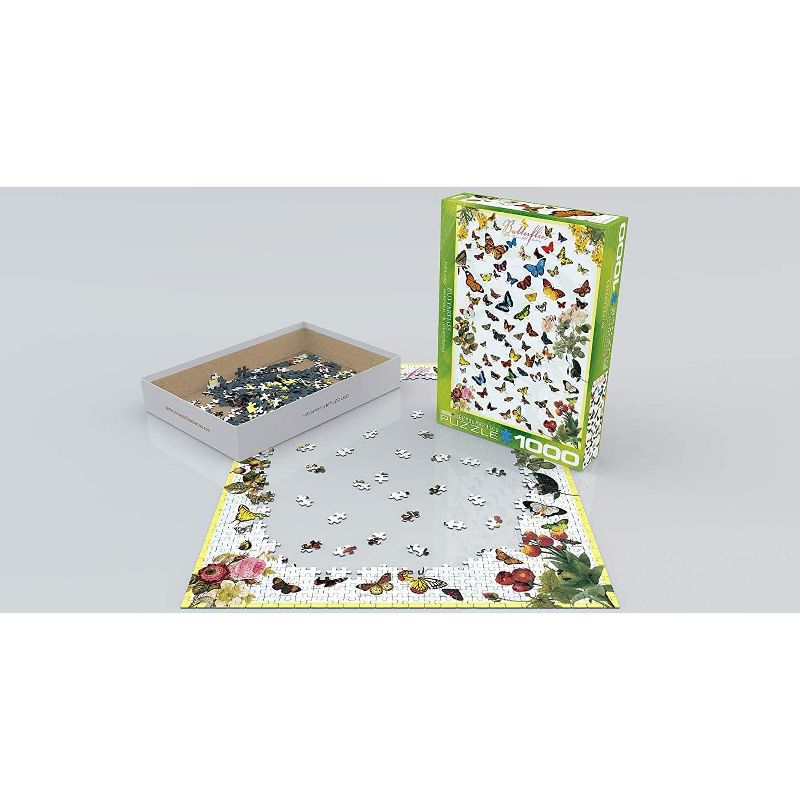 Eurographics Inc. Butterflies 1000 Piece Jigsaw Puzzle