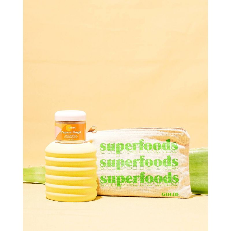 Golde Papaya Bright Superfood Face Mask - 1oz